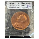Harry S. Truman U.S. Mint Inaugural Medal
