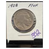 1928 Buffalo Nickel Five Cents