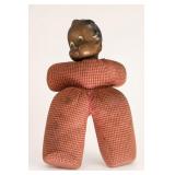 1930s Googly Eye Doll with Gingham Body