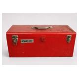 Stack-On Red Metal Toolbox With Tools