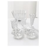 Clear Glass and Crystal Tableware