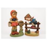 Made in Hong Kong Figurines Hummel Style Figures