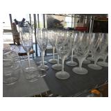 Avon Hummingbird Crystal Tableware Set 2 Shelves