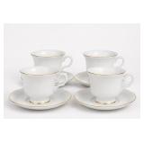 Korosten Demitasse Cup Set 5 cups 5 saucers
