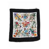 Gucci Silk Floral Scarf