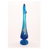 Fenton Art Glass Colonial Blue Hobnail Swung-