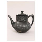 Pairpoint Pewter-Style Floral Teapot