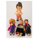 Dolls Including Big Boy and Mayor Mc