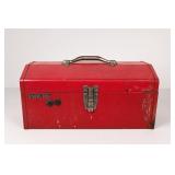 Stack-On Metal Tool Box With Contents