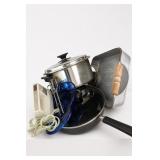 Kitchenware Lot With Mixer