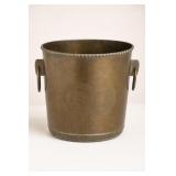 Solid Brass Container with Handles