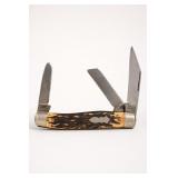 Schrade USA 3-Blade Pocket Knife