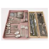 WM Rogers Silverplate Flatware Assortment
