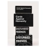 Cards Against Humanity and Disturbed Friends