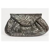 Lauren Merkin Metallic Clutch Bag