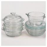 Clear Glass Bakeware and Measuring V