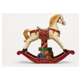 Christmas Rocking Horse Decoration