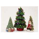 Three Holiday Table Decorations
