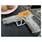 Metal Replica Handgun Display Prop
