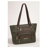 Stone Mountain Genuine Leather Handbag