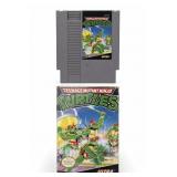 Teenage Mutant Ninja Turtles NES Game withBox