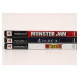PlayStation 2 Games: Monster Jam, Residentï¿½E