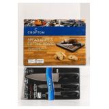 Crofton Bread Knife Set and Cutting Board