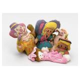 Box Lot of Rag Dolls and Plush Toys