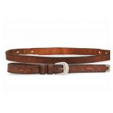 Brighton and Silver Creek Leather Belts