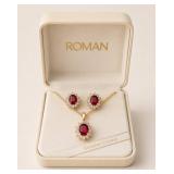 Roman Genuine Crystal Jewelry Set