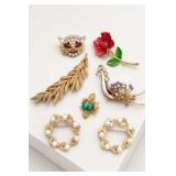 Costume Brooches and Pins