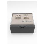 Kenneth Cole Reaction Silver Cufflinks