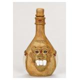 Bolivian Decorative Flask and Cork Stopper