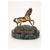 Small P.J. Mene Bronze Horse Sculpture