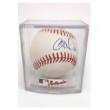 Cole Hamels Signed MLB Baseball with COA