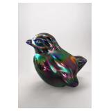 Fenton Carnival Glass Chirpy Bird Figurine
