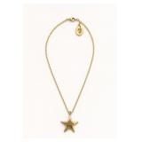 Juicy Couture Gold-Tone Star Pendant Necklace