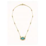 Lucky Brand Turquoise Pendant Necklace