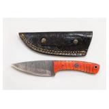 Handmade Fixed Blade Knife with Sheath