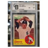 1963 Topps Luis Arroyo #569 GA 7 NM