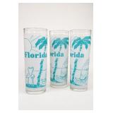 Mid-Century Modern Florida Souvenir Highball