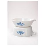 Corning Ware Blue Cornflower 1qt and 1.5qt D/