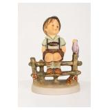 Goebel Hummel Figurine Boy on Fence