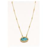 Lucky Brand Turquoise Stone Necklace