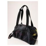 Lululemon Black Floral Gym Bag