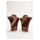 Ceramic Kimono-Shaped Vases