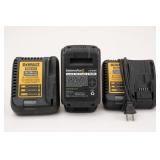 DeWalt DCB115 Charger and Batteries Set