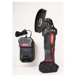 Hyper Tough Cordless Angle Grinder With Charger