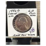 1996-D Jefferson Nickel Full Steps