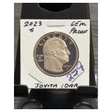 2023-S Jovita Idar Quarter Gem Proof